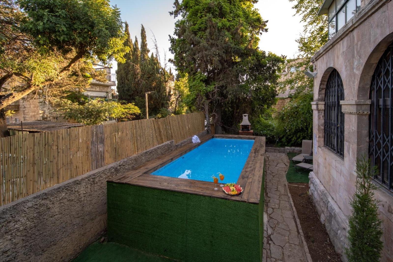 Art Apartment In Mamila - Villa Rehavia Jerusalem Exterior foto
