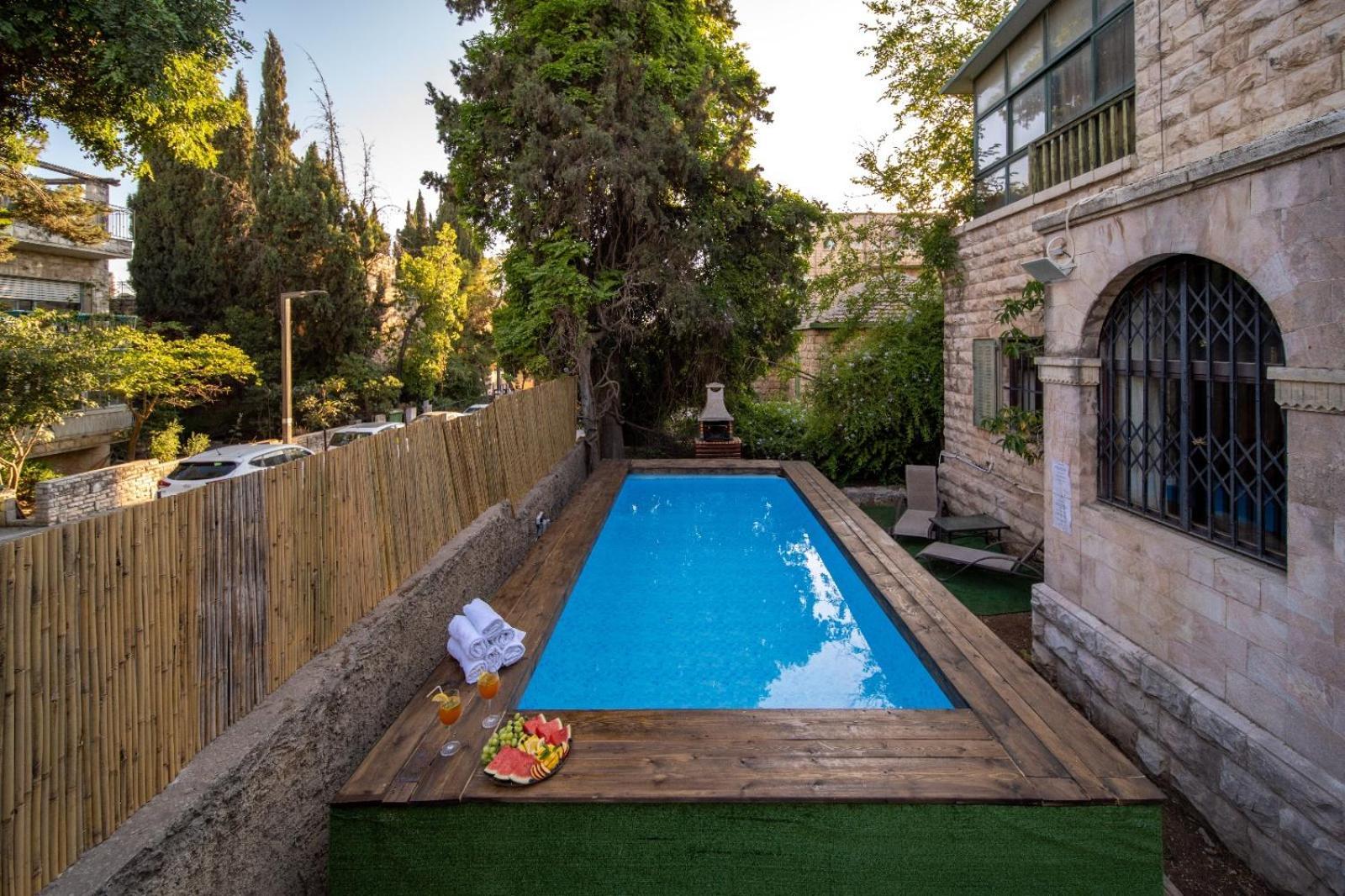 Art Apartment In Mamila - Villa Rehavia Jerusalem Exterior foto